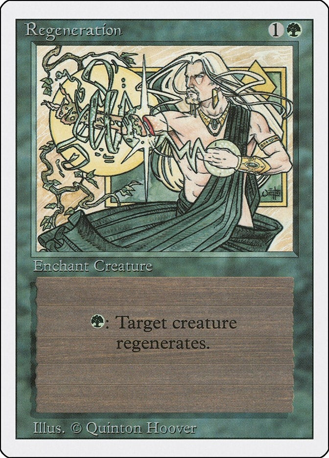 Image for Regeneration (3ED) - Magic: The Gathering