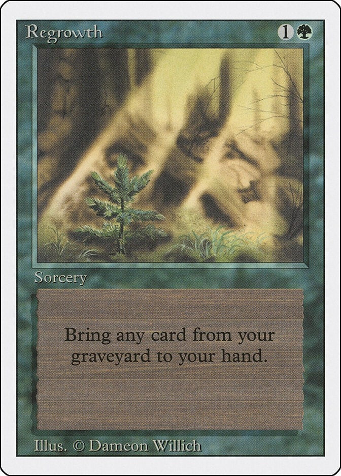 Image for Regrowth (3ED) - Magic: The Gathering