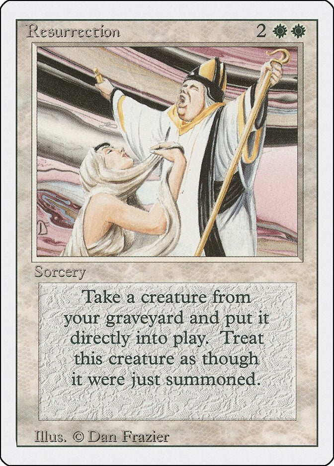 Image for Resurrection (3ED) - Magic: The Gathering