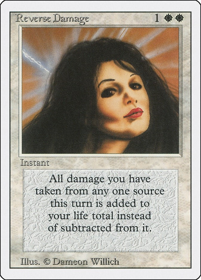 Image for Reverse Damage (3ED) - Magic: The Gathering