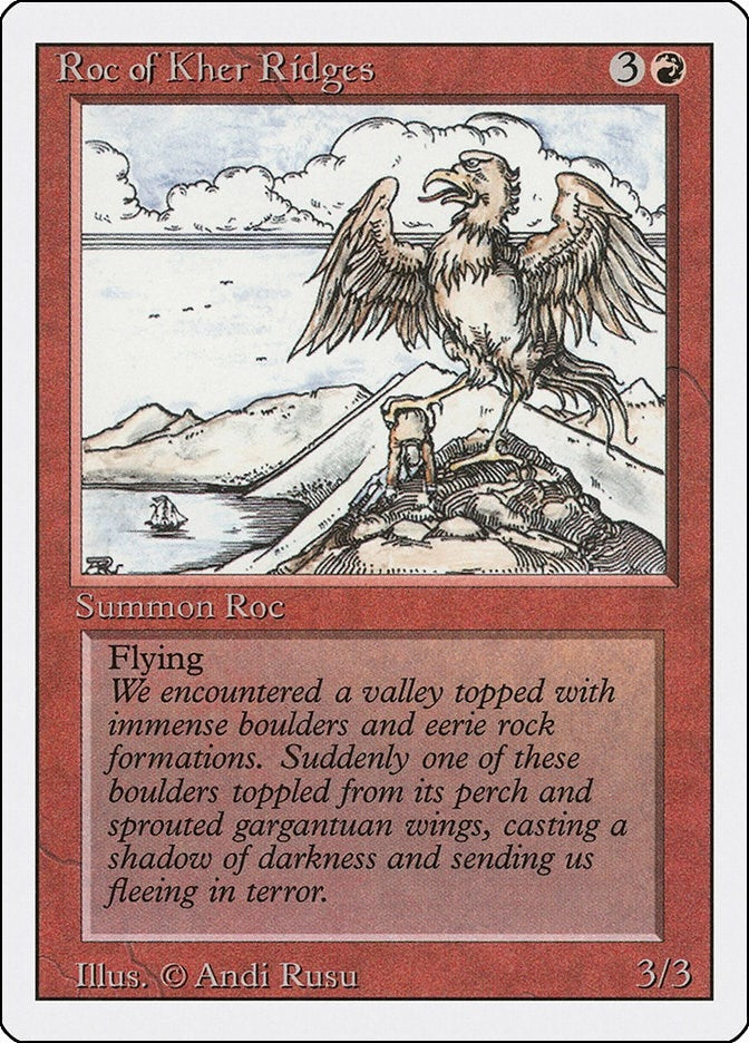 Image for Roc of Kher Ridges (3ED) - Magic: The Gathering