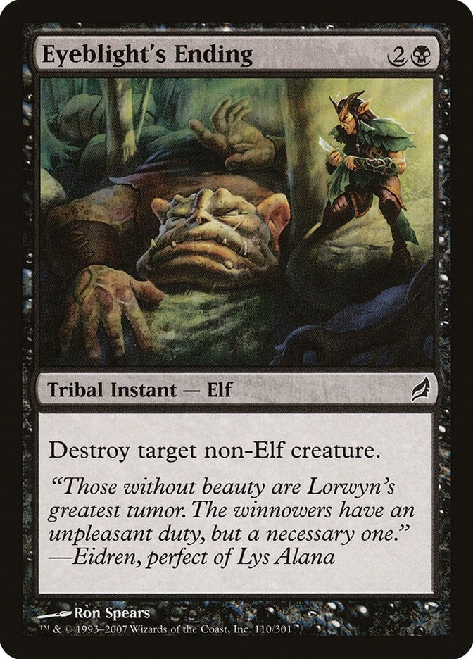 Image for Eyeblight's Ending (110) (LRW) - Magic: The Gathering