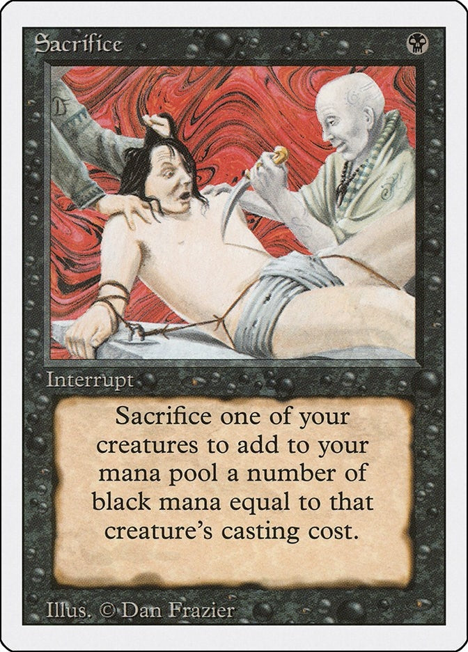 Image for Sacrifice (3ED) - Magic: The Gathering