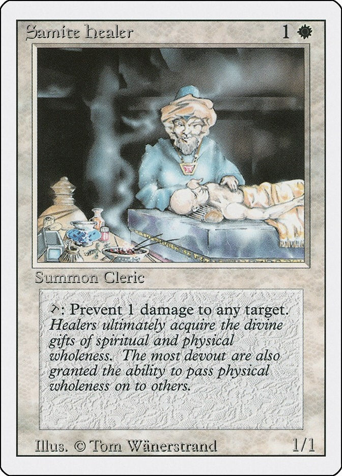 Image for Samite Healer (3ED) - Magic: The Gathering