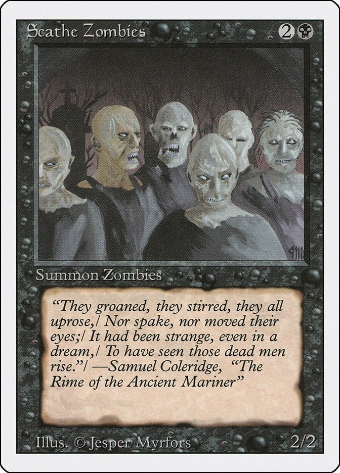 Image for Scathe Zombies (3ED) - Magic: The Gathering