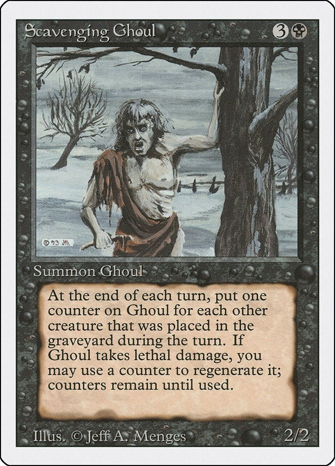 Image for Scavenging Ghoul (3ED) - Magic: The Gathering