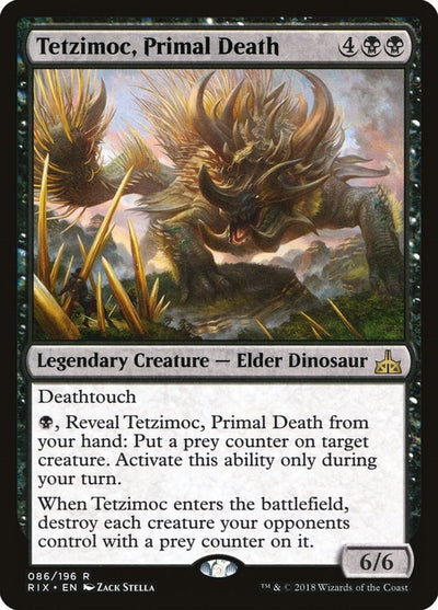 Tetzimoc, Primal Death (86) (RIX)