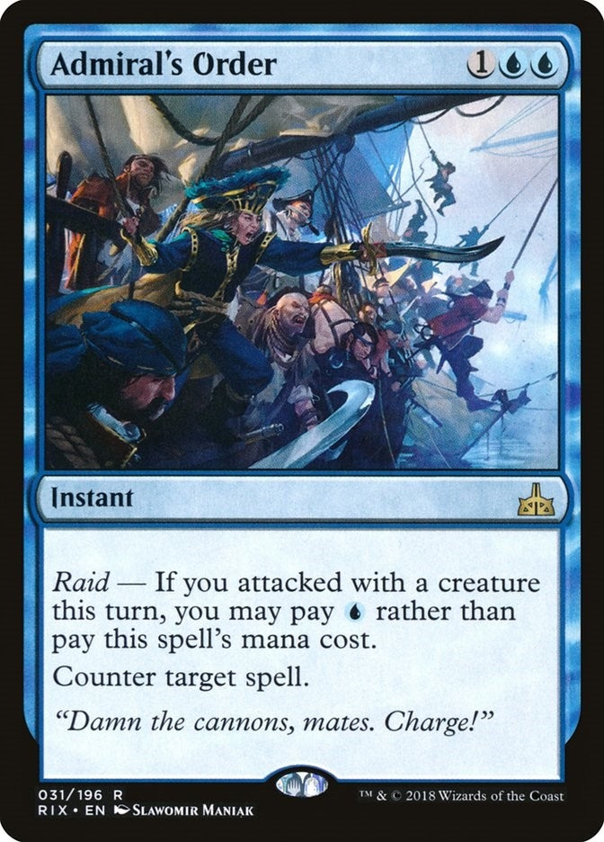 Admiral's Order (31) (RIX)