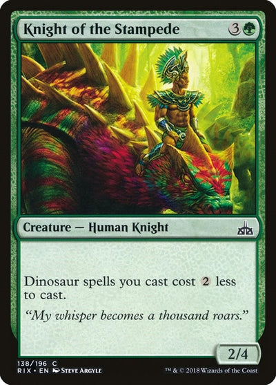 Knight of the Stampede (138) (RIX)
