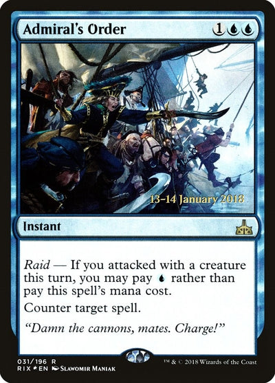 Admiral's Order (31) (PRE)