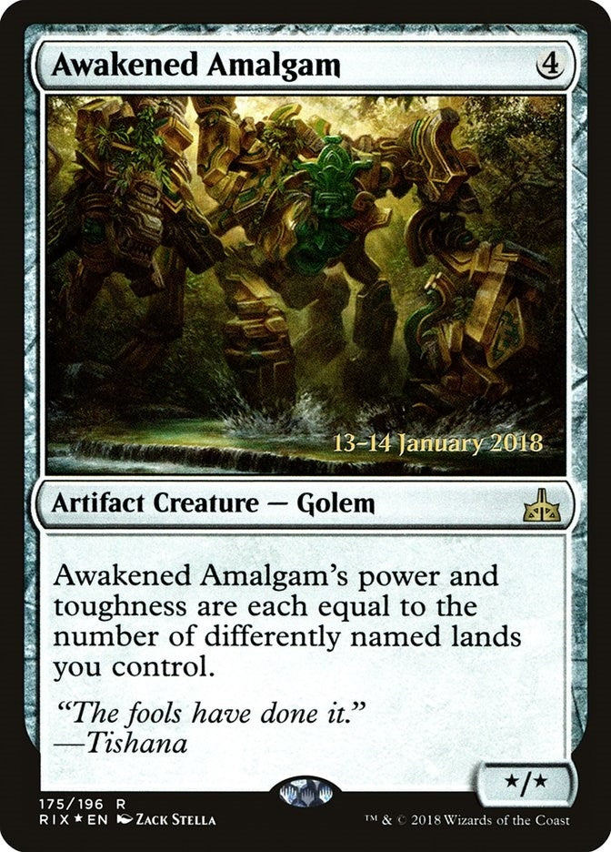 Image for Awakened Amalgam (175) (PRE) - Magic: The Gathering