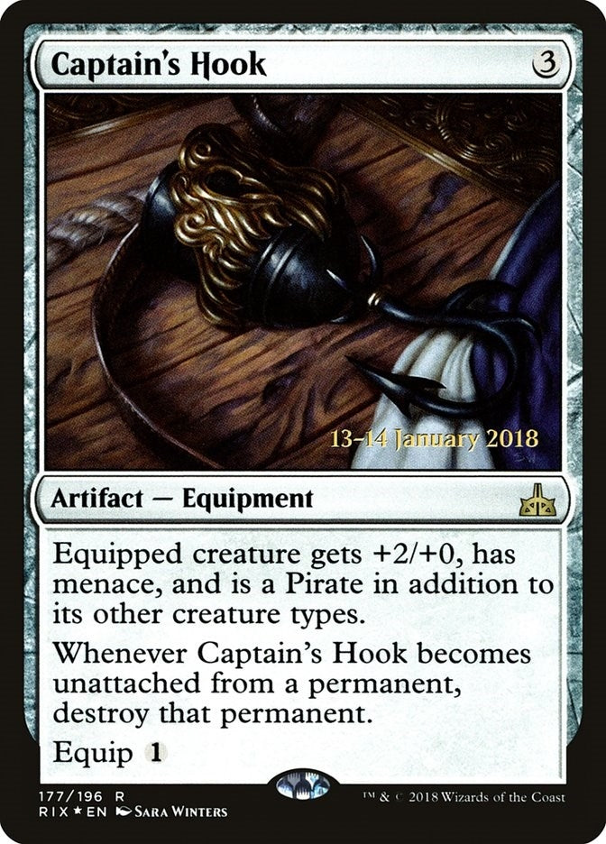 Image for Captain's Hook (177) (PRE) - Magic: The Gathering