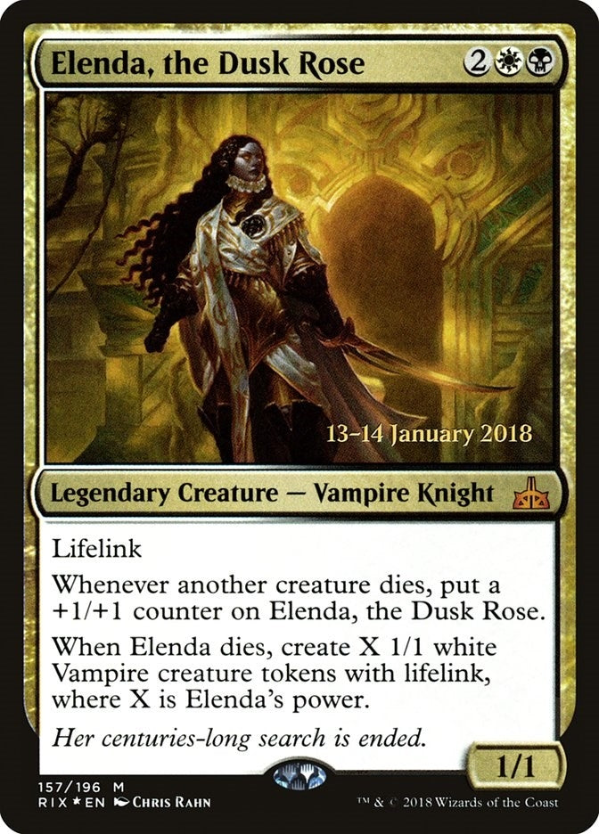 Image for Elenda, the Dusk Rose (157) (PRE) - Magic: The Gathering