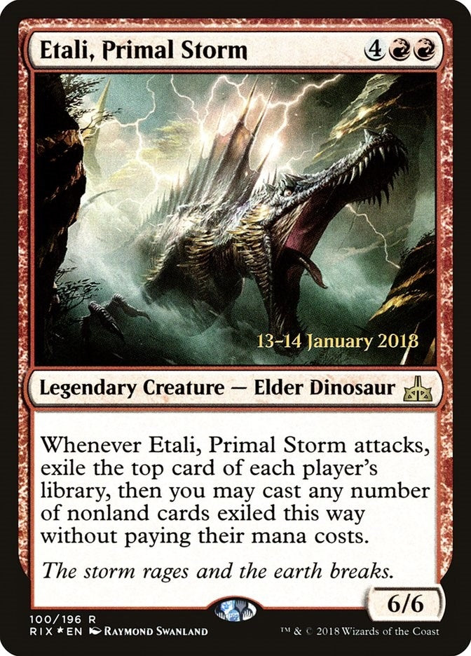 Image for Etali, Primal Storm (RIX) (100) (PRE) - Magic: The Gathering