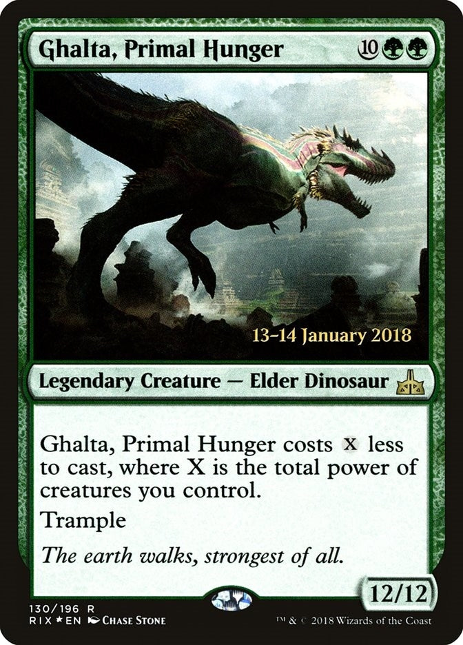 Image for Ghalta, Primal Hunger (RIX) (130) (PRE) - Magic: The Gathering