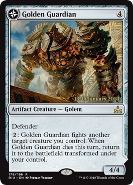 Image for Golden Guardian (179) (PRE) - Magic: The Gathering