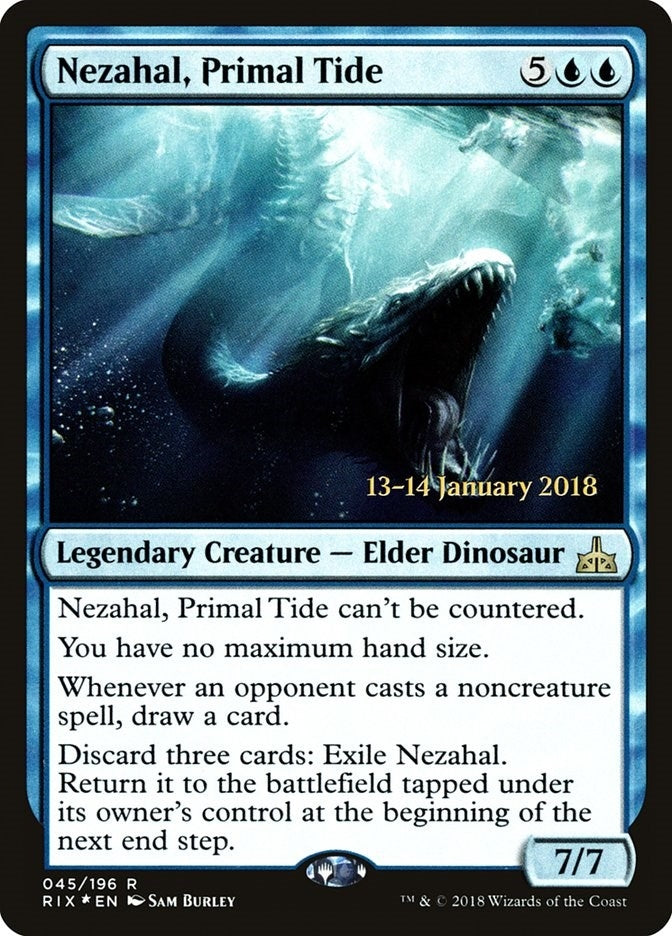 Image for Nezahal, Primal Tide (45) (PRE) - Magic: The Gathering