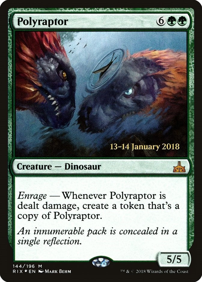 Image for Polyraptor (144) (PRE) - Magic: The Gathering