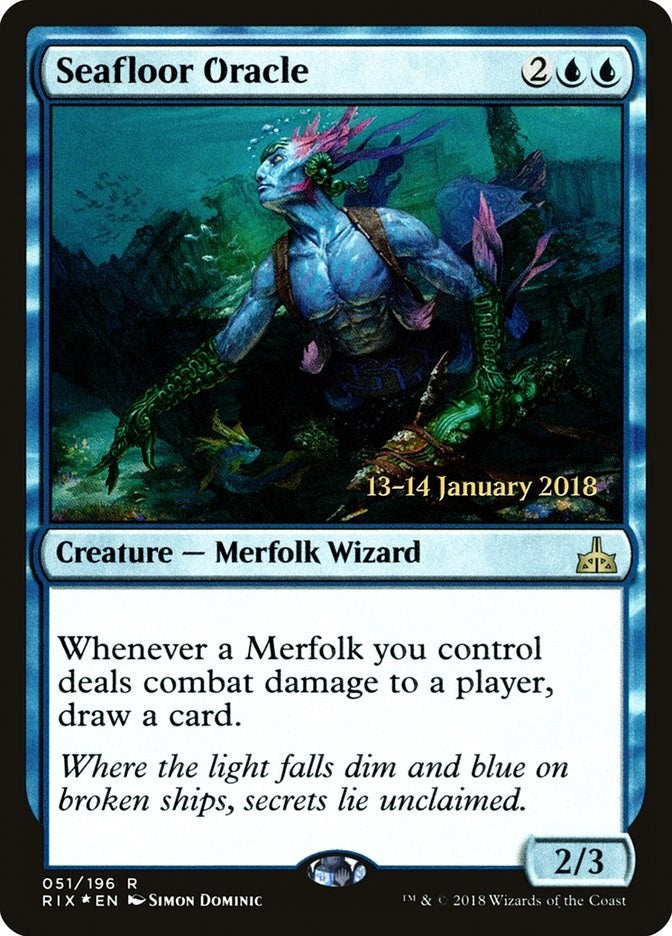 Image for Seafloor Oracle (51) (PRE) - Magic: The Gathering