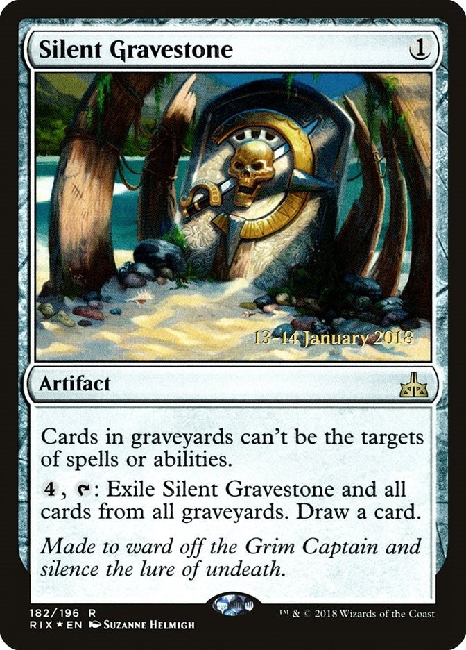 Image for Silent Gravestone (182) (PRE) - Magic: The Gathering