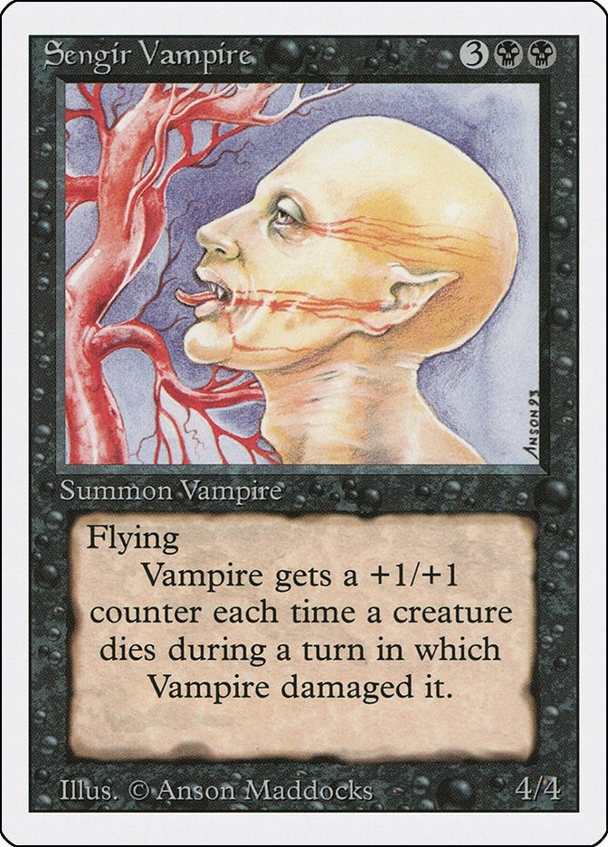 Image for Sengir Vampire (3ED) - Magic: The Gathering