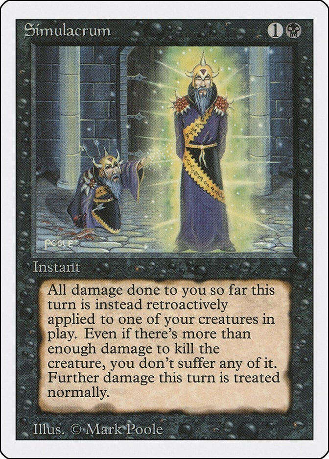 Image for Simulacrum (3ED) - Magic: The Gathering