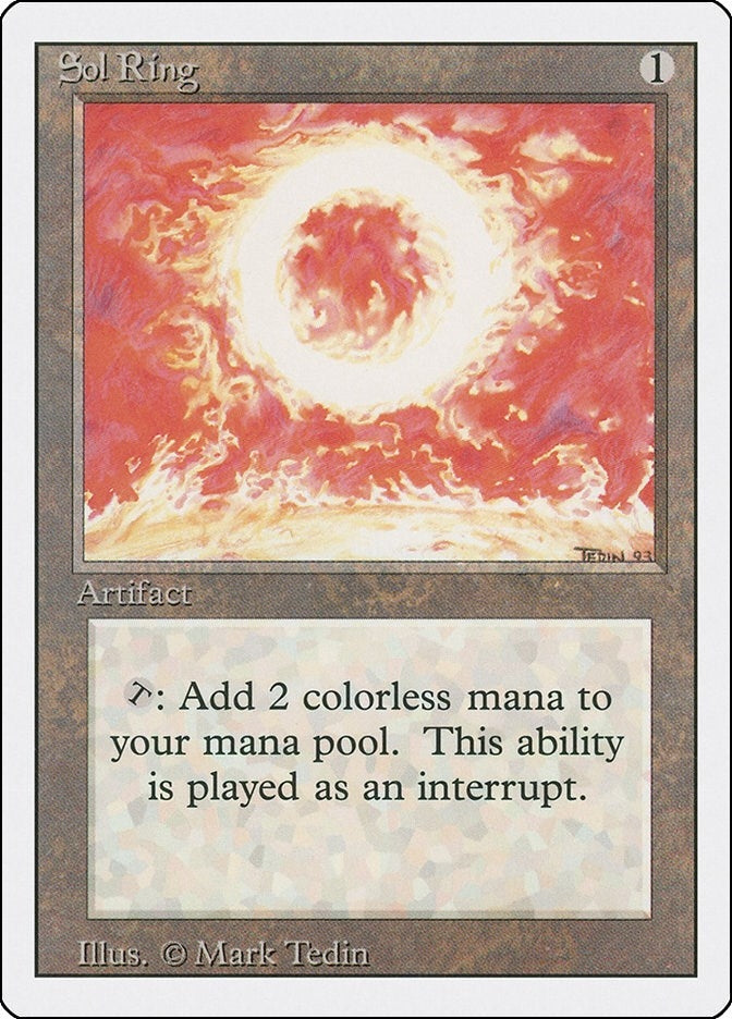 Image for Sol Ring (3ED) - Magic: The Gathering