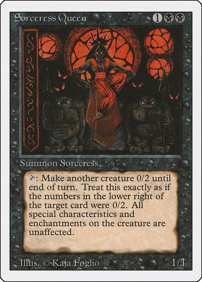 Image for Sorceress Queen (3ED) - Magic: The Gathering
