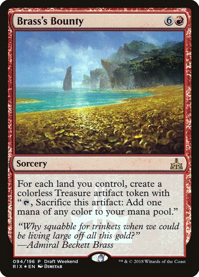 Image for Brass's Bounty (Draft Weekend) (94) (LARP) - Magic: The Gathering