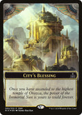 Image for City's Blessing // Elemental Double-Sided Token (2) (FNM) - Magic: The Gathering