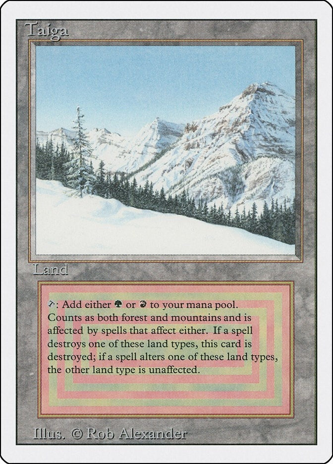 Image for Taiga (3ED) - Magic: The Gathering