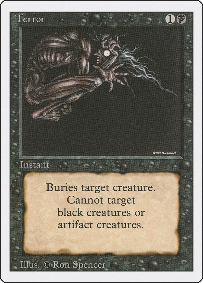 Image for Terror (3ED) - Magic: The Gathering