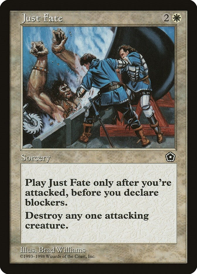 Image for Just Fate (P02) - Magic: The Gathering