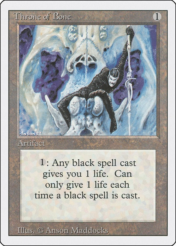Image for Throne of Bone (3ED) - Magic: The Gathering