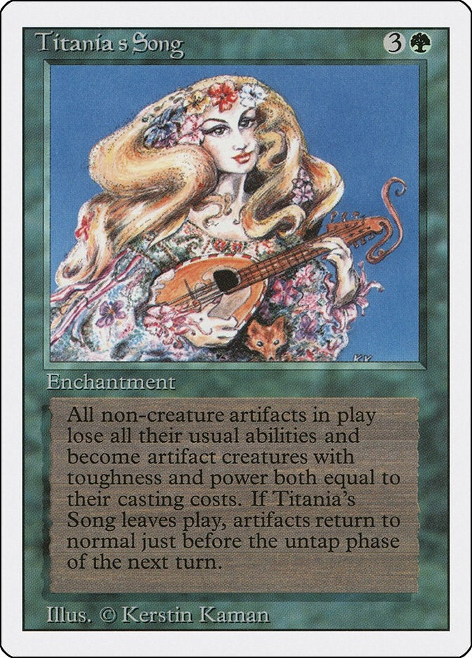 Image for Titania's Song (3ED) - Magic: The Gathering