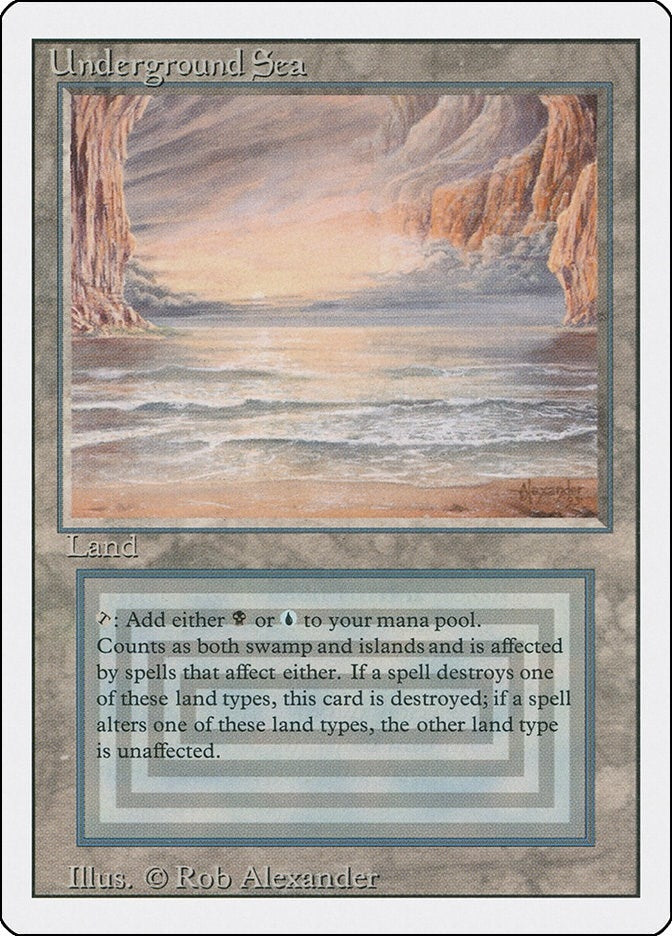 Image for Underground Sea (3ED) - Magic: The Gathering