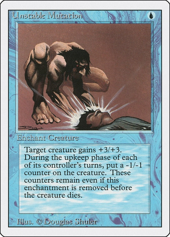 Image for Unstable Mutation (3ED) - Magic: The Gathering