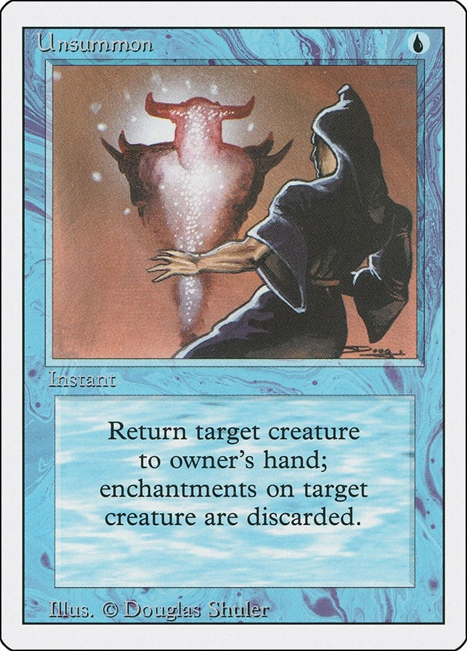 Image for Unsummon (3ED) - Magic: The Gathering