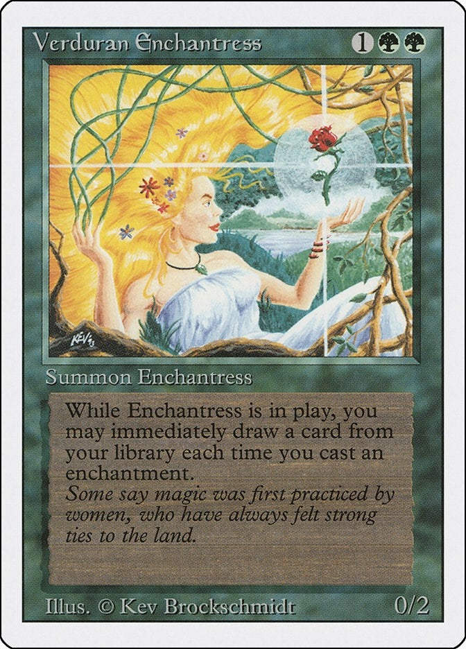 Image for Verduran Enchantress (3ED) - Magic: The Gathering