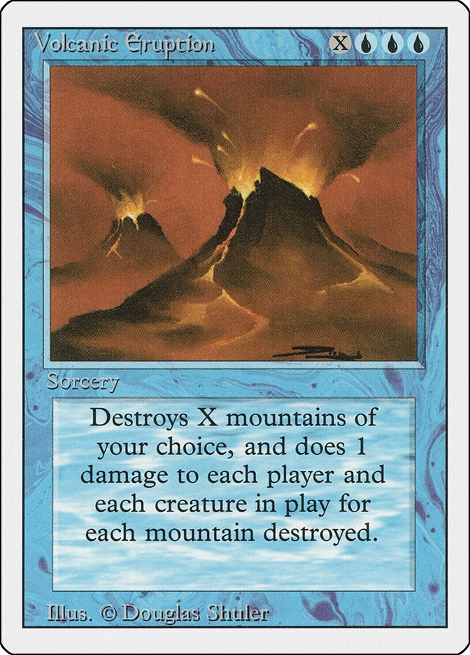 Image for Volcanic Eruption (3ED) - Magic: The Gathering
