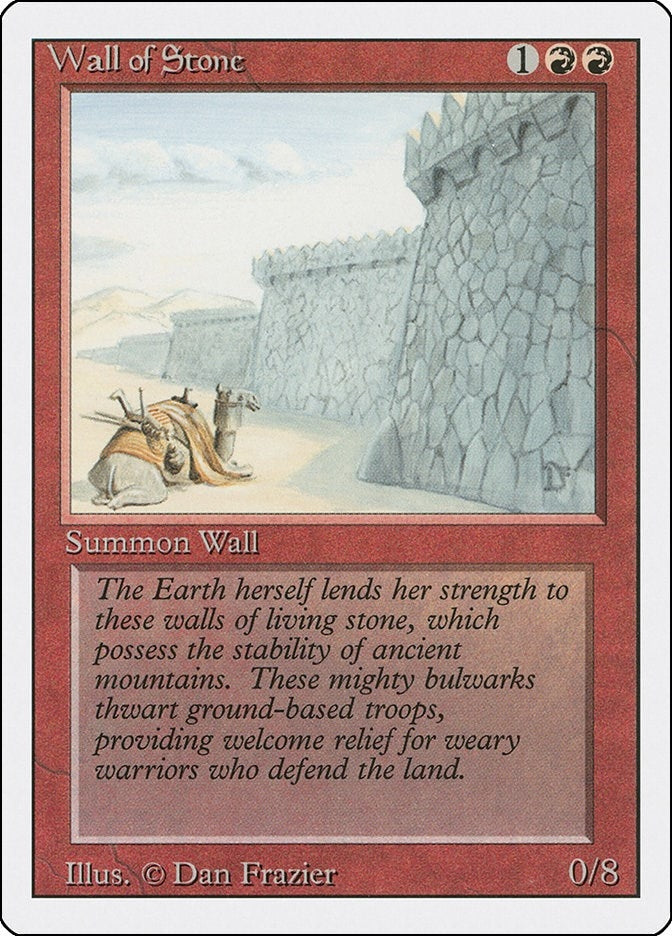 Image for Wall of Stone (3ED) - Magic: The Gathering