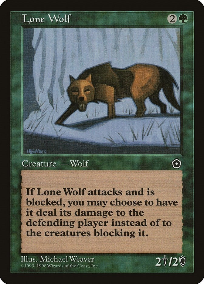 Image for Lone Wolf (P02) - Magic: The Gathering