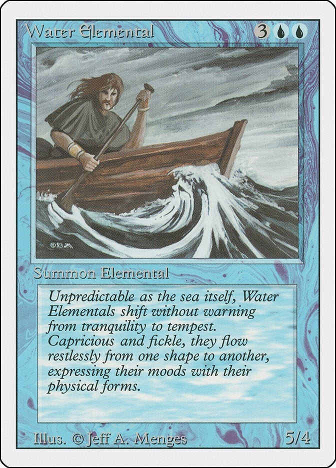 Image for Water Elemental (3ED) - Magic: The Gathering