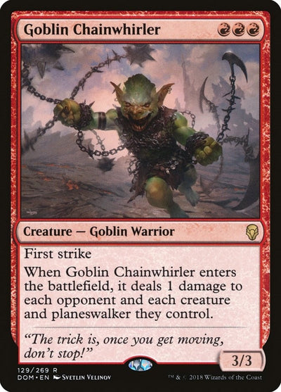 Goblin Chainwhirler (129) (DOM)