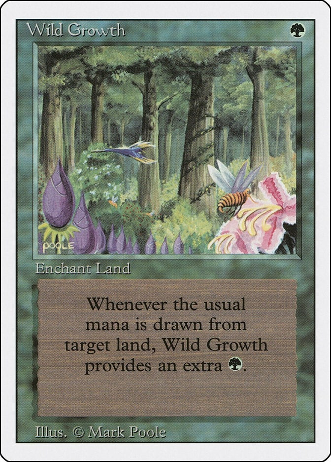 Image for Wild Growth (3ED) - Magic: The Gathering
