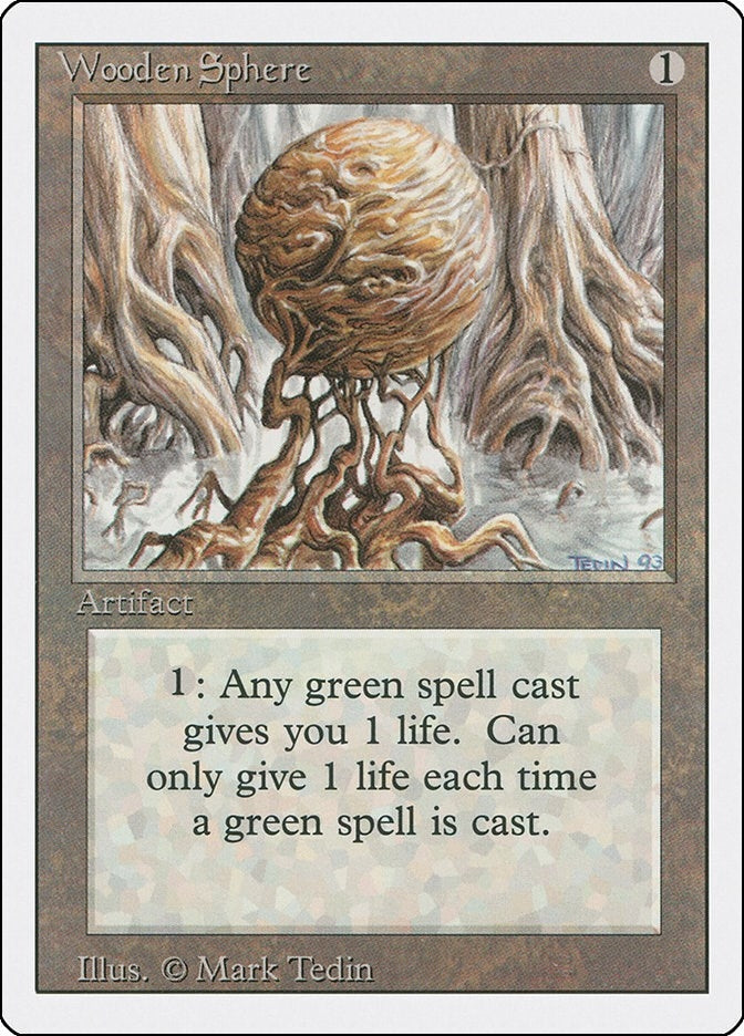 Image for Wooden Sphere (3ED) - Magic: The Gathering