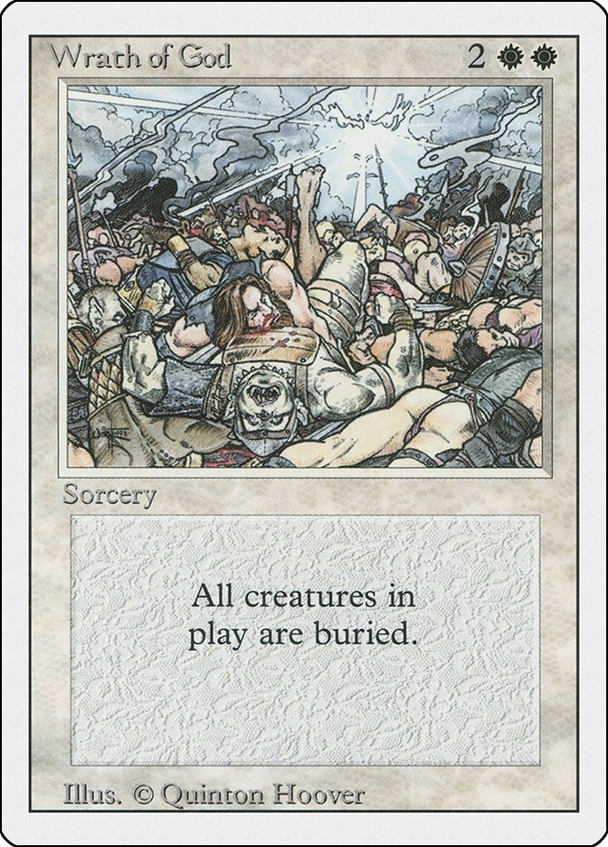 Image for Wrath of God (3ED) - Magic: The Gathering