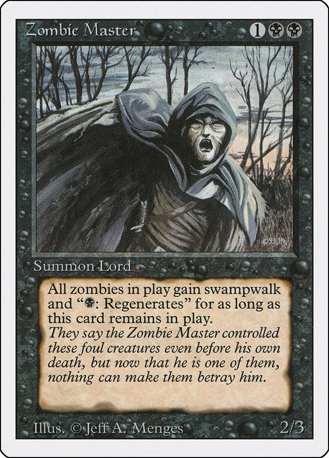 Image for Zombie Master (3ED) - Magic: The Gathering