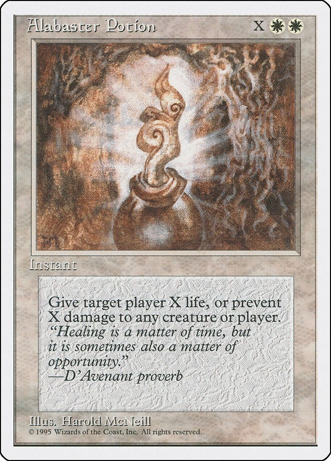 Image for Alabaster Potion (4ED) - Magic: The Gathering