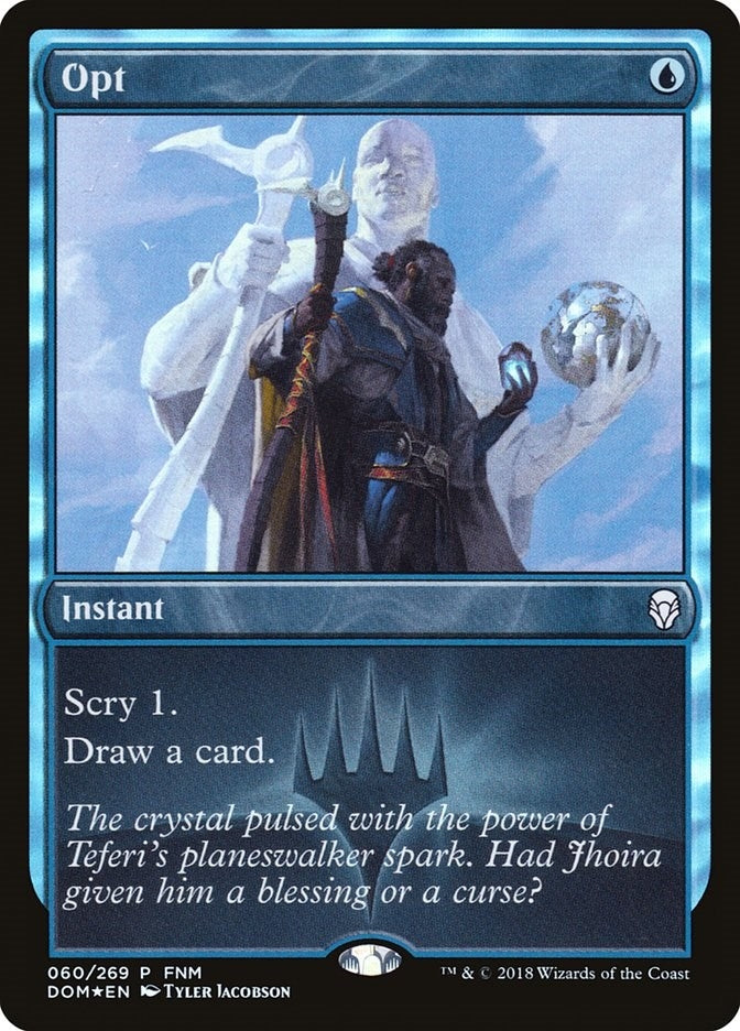Image for Opt (60) (FNM) - Magic: The Gathering